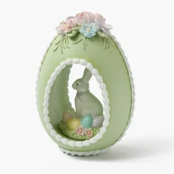 Spring Decorations<Mrs. Alice Pastel Bunny in Egg (Set of 3)