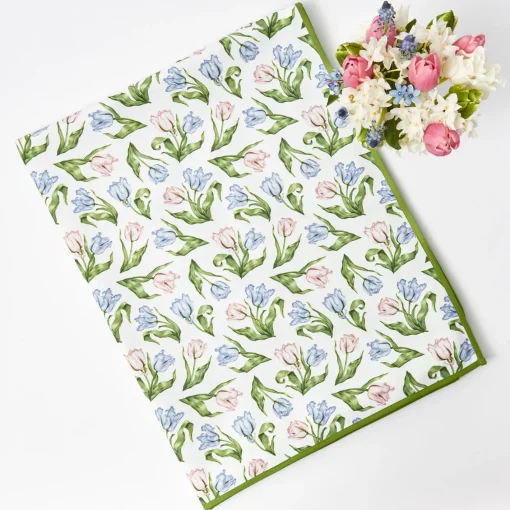 Tablecloths<Mrs. Alice Pastel Tulip Tablecloth