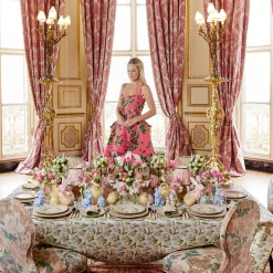 Tablecloths<Mrs. Alice Pastel Tulip Tablecloth