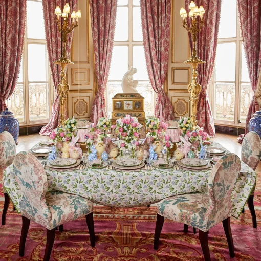 Tablecloths<Mrs. Alice Pastel Tulip Tablecloth