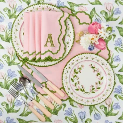 Tablecloths<Mrs. Alice Pastel Tulip Tablecloth