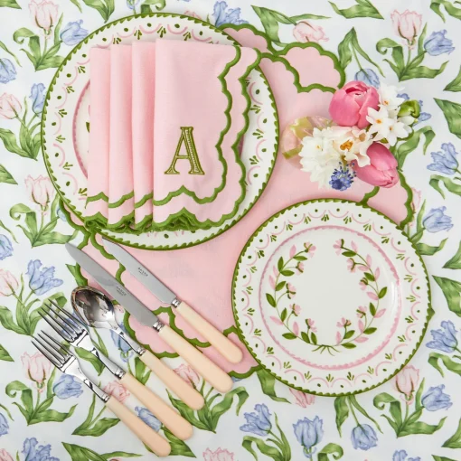 Tablecloths<Mrs. Alice Pastel Tulip Tablecloth