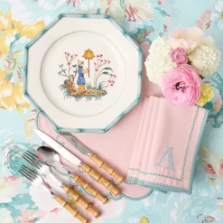 Summer Crockery | Dinner Plates<Mrs. Alice Patricia Bamboo Dinner Plate