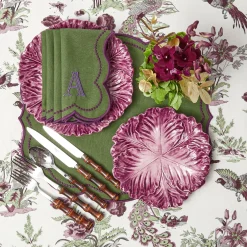 Tablecloths<Mrs. Alice Peacock Garden Tablecloth