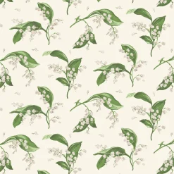 Serena Fresson Wallpapers<Mrs. Alice Pebble Lily of the Valley Wallpaper