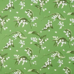 Serena Fresson Fabrics<Mrs. Alice Pebble Lily of the Valley Fabric