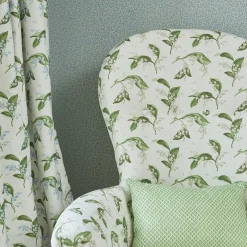 Serena Fresson Fabrics<Mrs. Alice Pebble Lily of the Valley Fabric