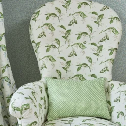Serena Fresson Fabrics<Mrs. Alice Pebble Lily of the Valley Fabric