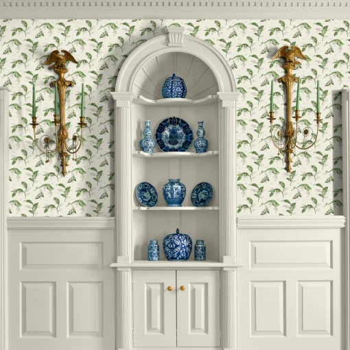 Serena Fresson Wallpapers<Mrs. Alice Pebble Lily of the Valley Wallpaper
