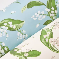 Serena Fresson Wallpapers<Mrs. Alice Pebble Lily of the Valley Wallpaper