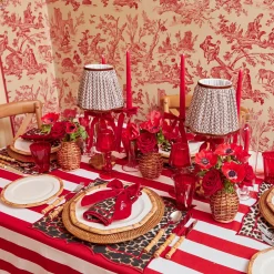 Napkin Rings & Bows | Mrs. Alice Monogram<Mrs. Alice Personalisable Berry Red Velvet Bow