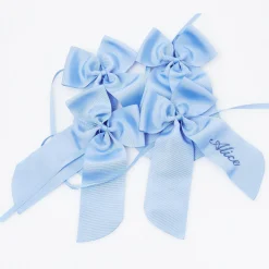 Napkin Rings & Bows | Mrs. Alice Monogram<Mrs. Alice Personalisable Blue Grosgrain Bow