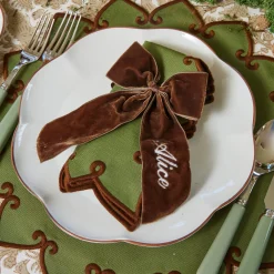 Napkin Rings & Bows | Mrs. Alice Monogram<Mrs. Alice Personalisable Chocolate Bow