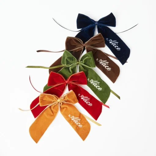 Napkin Rings & Bows | Mrs. Alice Monogram<Mrs. Alice Personalisable Chocolate Bow