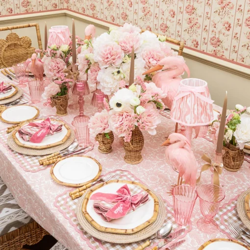Napkin Rings & Bows | Mrs. Alice Monogram<Mrs. Alice Personalisable Dusty Pink Bow