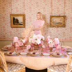 Napkin Rings & Bows | Mrs. Alice Monogram<Mrs. Alice Personalisable Dusty Pink Bow