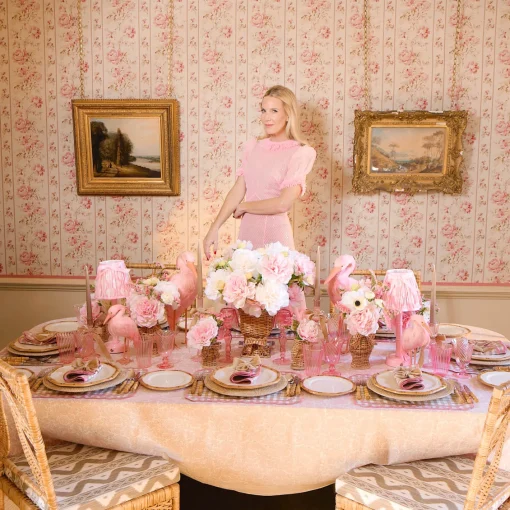 Napkin Rings & Bows | Mrs. Alice Monogram<Mrs. Alice Personalisable Dusty Pink Bow