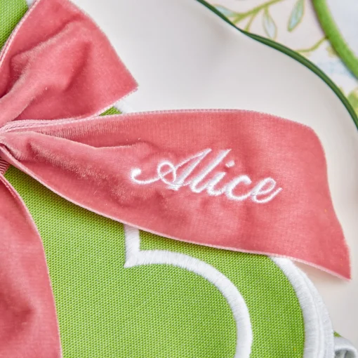 Napkin Rings & Bows | Mrs. Alice Monogram<Mrs. Alice Personalisable Dusty Pink Bow