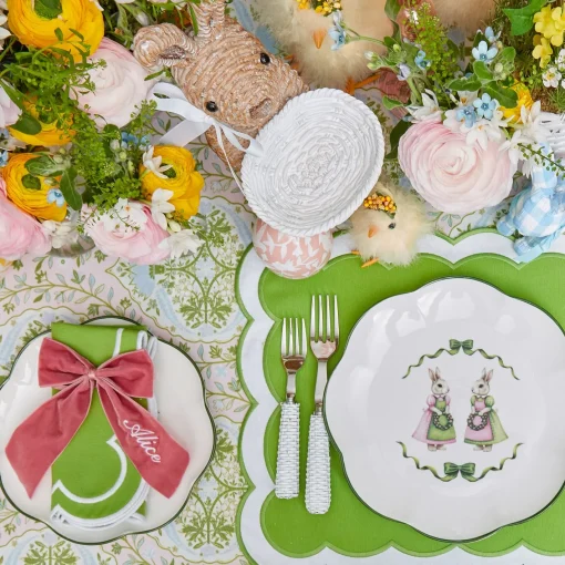 Napkin Rings & Bows | Mrs. Alice Monogram<Mrs. Alice Personalisable Dusty Pink Bow