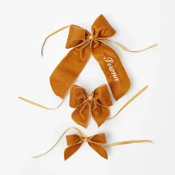 Napkin Rings & Bows | Mrs. Alice Monogram<Mrs. Alice Personalisable Mustard Bow