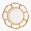 Summer Crockery | Dinner Plates<Mrs. Alice Petal Bamboo Ceramic Dinner Plate