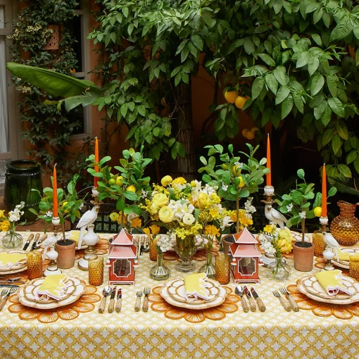 Summer Crockery | Dinner Plates<Mrs. Alice Petal Bamboo Ceramic Dinner Plate