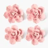 Napkin Rings & Bows | For Her<Mrs. Alice Petal Pink Fiore Napkin Rings (Set of 4)