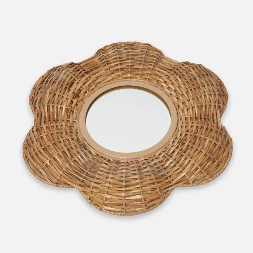 Mirrors<Mrs. Alice Petite Rattan Martha Mirror