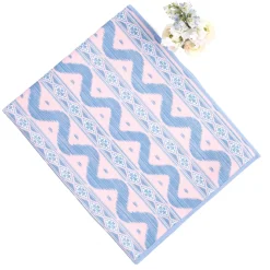 Tablecloths<Mrs. Alice Pink & Blue Ikat Tablecloth