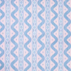 Tablecloths<Mrs. Alice Pink & Blue Ikat Tablecloth