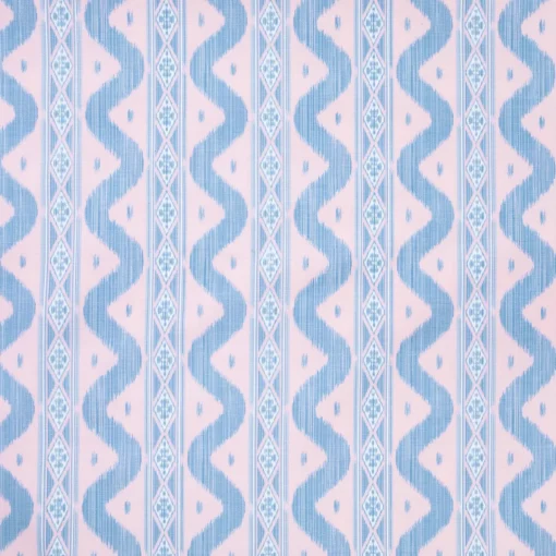 Tablecloths<Mrs. Alice Pink & Blue Ikat Tablecloth