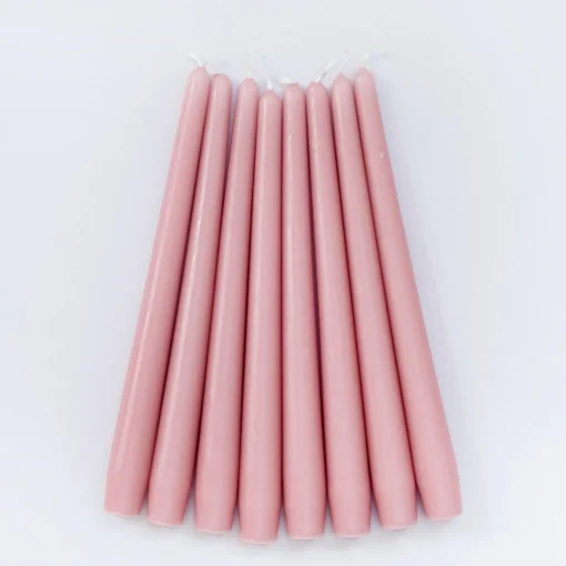 Summer Candleware | Candles<Mrs. Alice Pink Candles (Set of 8)