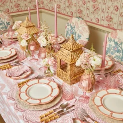 Summer Candleware | Candles<Mrs. Alice Pink Candles (Set of 8)