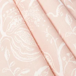 Serena Fresson Fabrics<Mrs. Alice Pink Chelsea Square Fabric