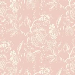 Serena Fresson Wallpapers<Mrs. Alice Pink Chelsea Square Wallpaper