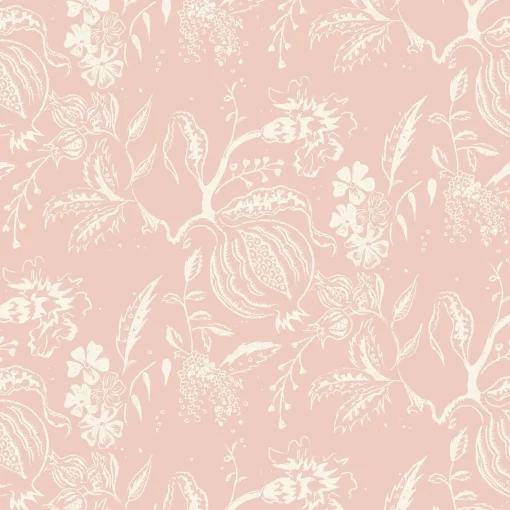 Serena Fresson Wallpapers<Mrs. Alice Pink Chelsea Square Wallpaper