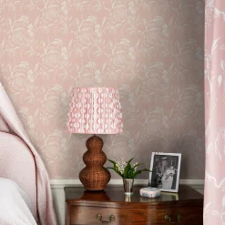 Serena Fresson Wallpapers<Mrs. Alice Pink Chelsea Square Wallpaper