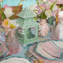 Vases | Vases & Planters<Mrs. Alice Pink Chinoiserie Tole Vases (Set of 3)