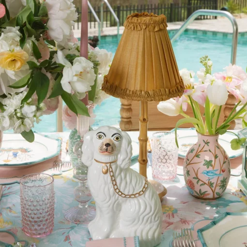 Vases | Vases & Planters<Mrs. Alice Pink Chinoiserie Tole Vases (Set of 3)