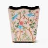 For Her | For The Homemaker<Mrs. Alice Pink Chinosierie Tole Bin