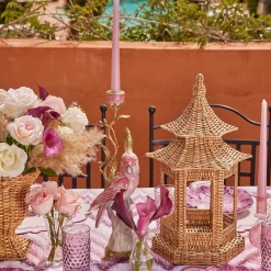 Summer Candleware | Candle Holders<Mrs. Alice Pink Cockatiel Candle Holder