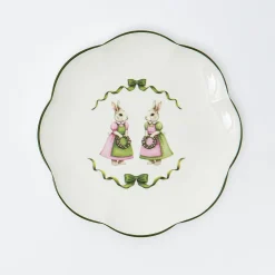 Dinner Plates<Mrs. Alice Pink Cottontail Bunny Dinner Plate