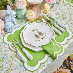 Starter Plates<Mrs. Alice Pink Cottontail Bunny Starter Plate