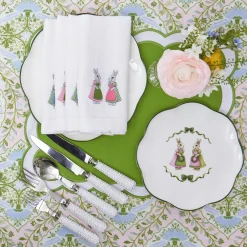 Starter Plates<Mrs. Alice Pink Cottontail Bunny Starter Plate