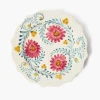 Summer Crockery | Dinner Plates<Mrs. Alice Pink Flowers Dinner Plate