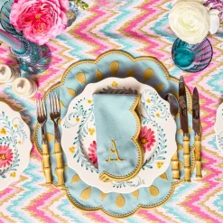 Summer Crockery | Starter Plates<Mrs. Alice Pink Flowers Starter Plate