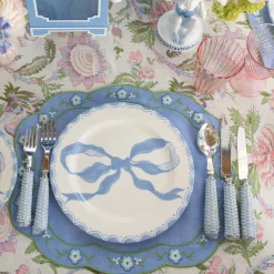 Summer Glassware | Glasses<Mrs. Alice Pink Fluted Water Glasses (Set of 4)
