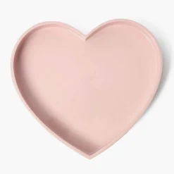 Trays<Mrs. Alice Pink Heart Lacquer Tray