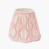 Lampshades<Mrs. Alice Pink Ikat Lampshade (18cm)