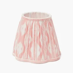 Lampshades<Mrs. Alice Pink Ikat Lampshade (18cm)